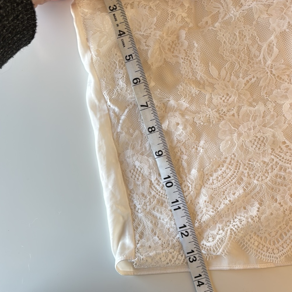 Victoria’s Secret | White Lace Tank (L) and Boyshort (XL) - Picture 9 of 11